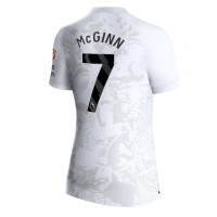 Camiseta Aston Villa John McGinn #7 Segunda Equipación Replica 2023-24 para mujer mangas cortas